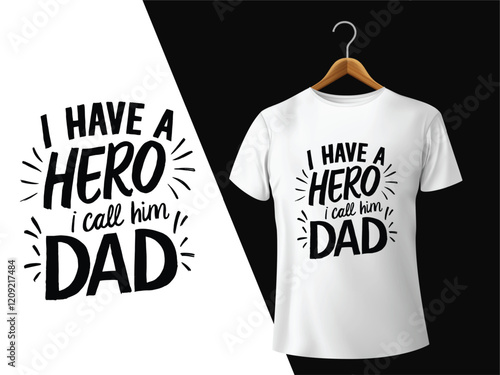 dad t shirt design vector illustration