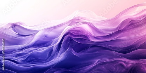 Wallpaper Mural Purple white glowing abstract gradient banner background, noise texture effect, Generative AI Torontodigital.ca