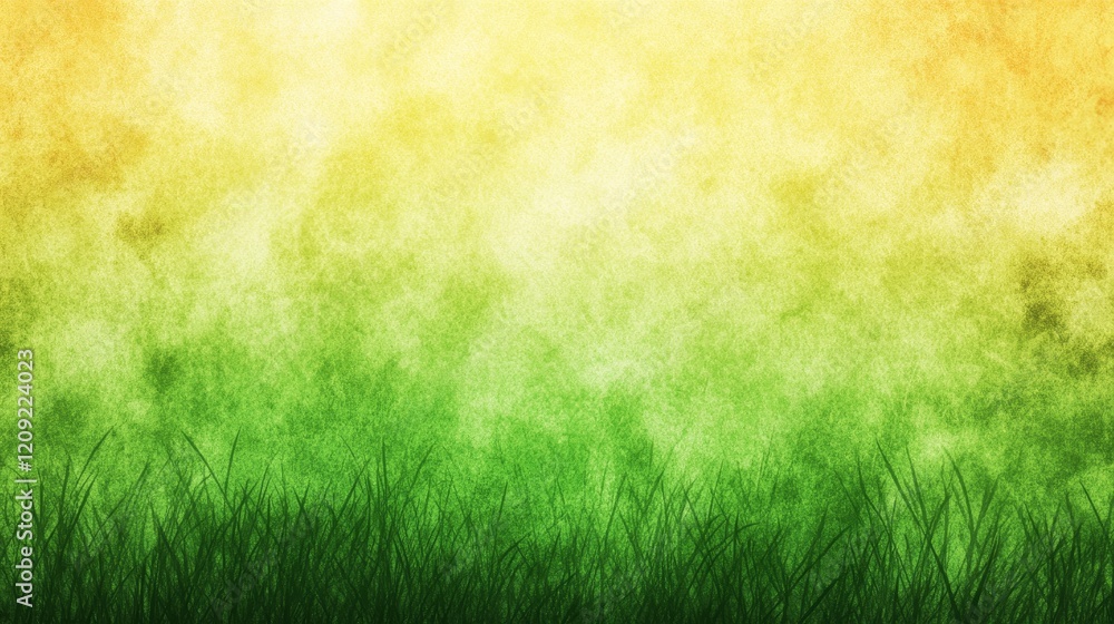 A gradient background transitioning from yellow to green, resembling a grassy field. A gradient background transitioning from yellow to green, resembling a grassy field.