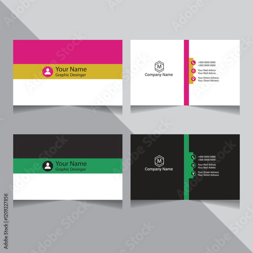 Business card design, Luxury Business card design template,  Doctor Business card,  Cometic business card