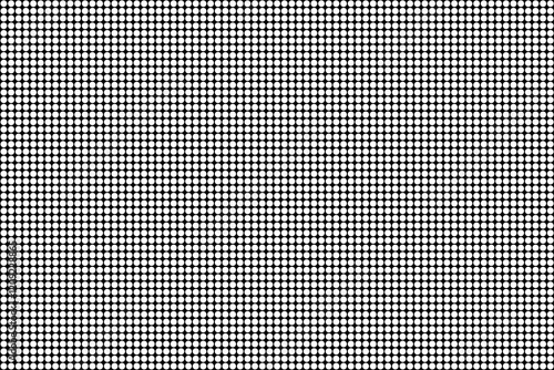 Black and white pattern of small circles