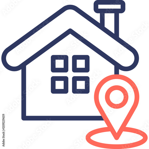 Location line color icon