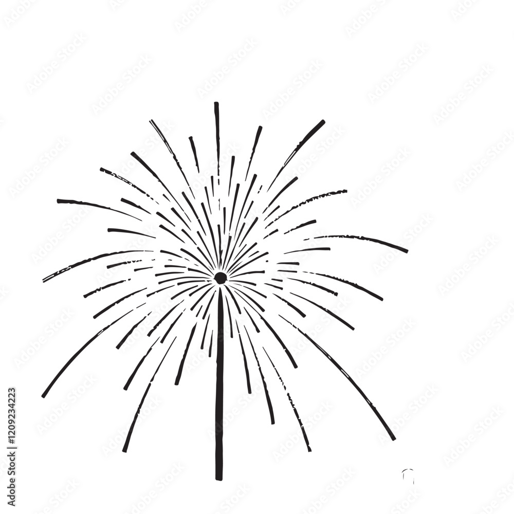 Vector Icon of a Sparkle or Explosion Vector Icon of a Sparkle or Explosion