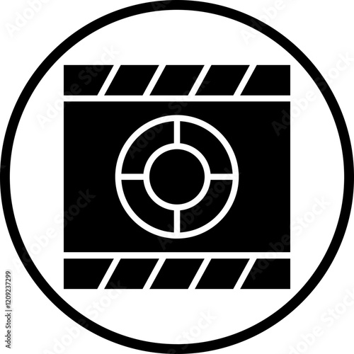 Cinema Countdown Icon Style
