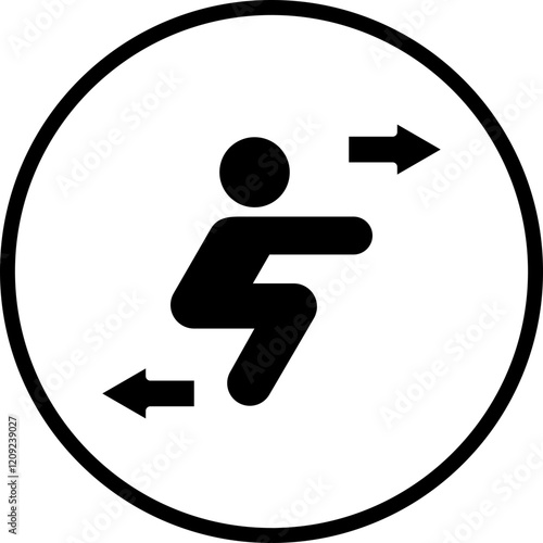 Squat Icon Style