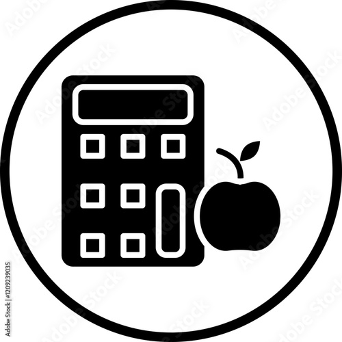Calorie Calculator Icon Style