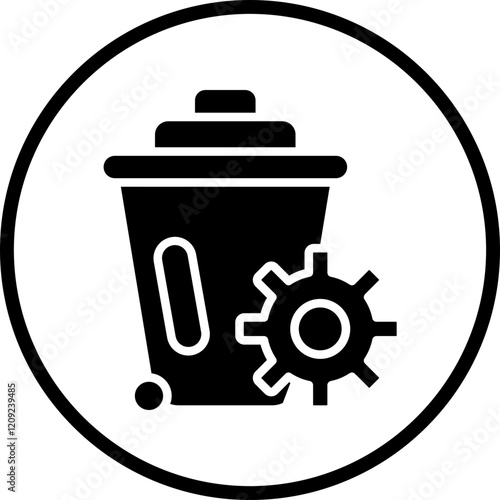 Waste Management Icon Style