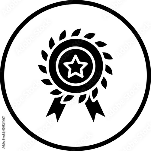 Hospitality Award Icon Style