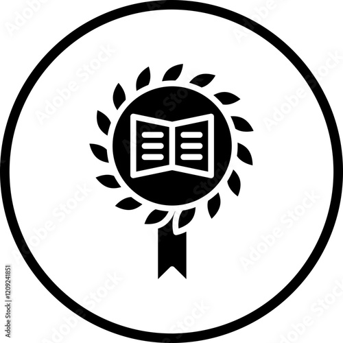 Literary Award Icon Style