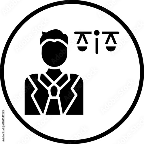 Defendant Male Icon Style