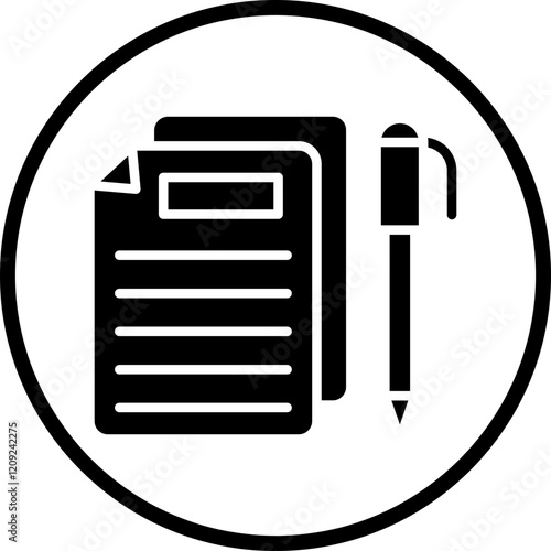 Document Icon Style photo