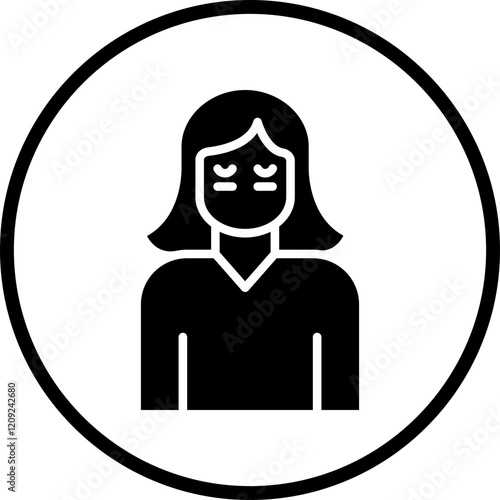 Dark Circles Icon Style
