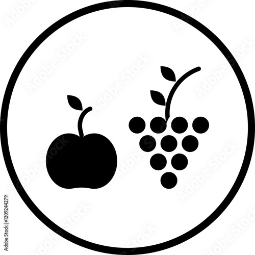 Low Fat Diet Icon Style