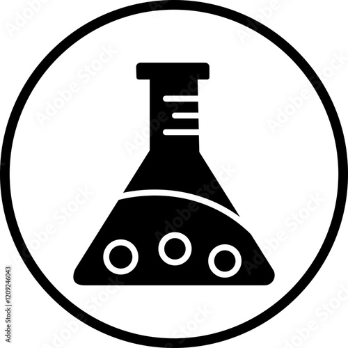Volumetric Flask Icon Style