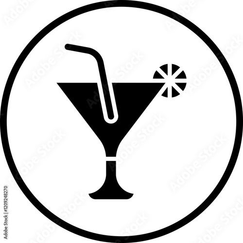 Cocktail Icon Style