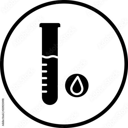 Blood Samples Icon Style