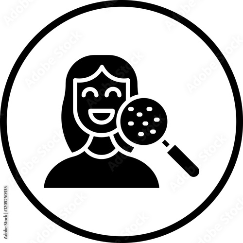 Skin Checkup Icon Style