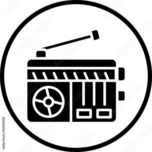 Analogue Media Icon Style