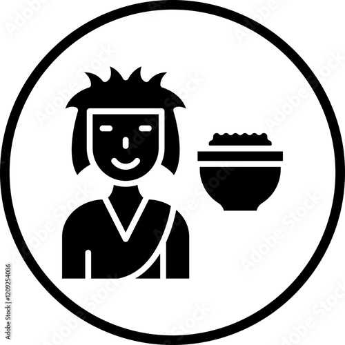 Gatherer Male Icon Style