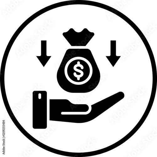 Passive Income Icon Style