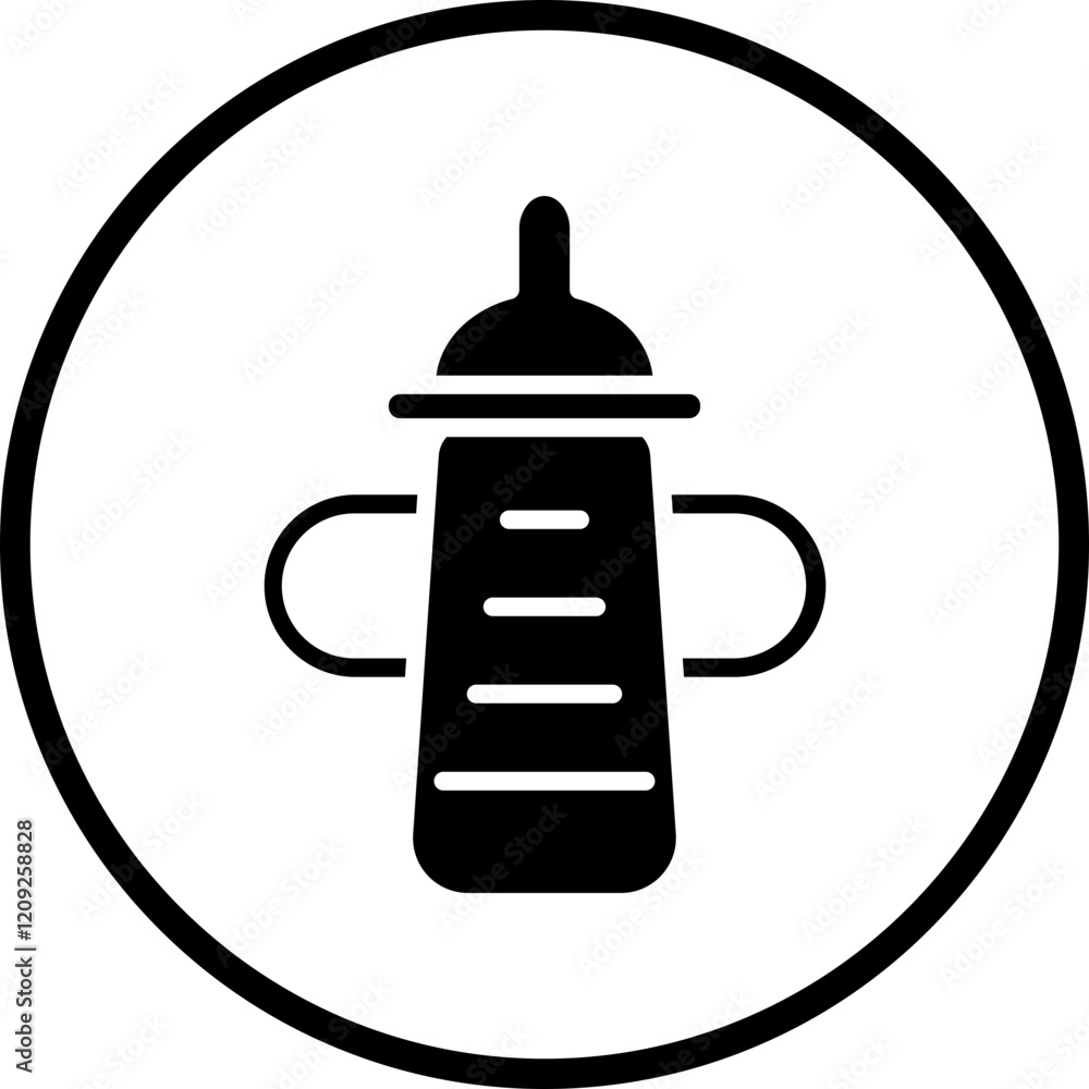 Obraz premium Baby Feeder Icon Style