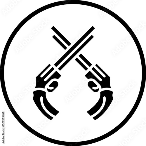 Revolver Icon Style
