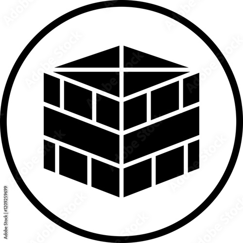 Wooden Box Icon Style