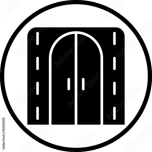 Space Door Icon Style