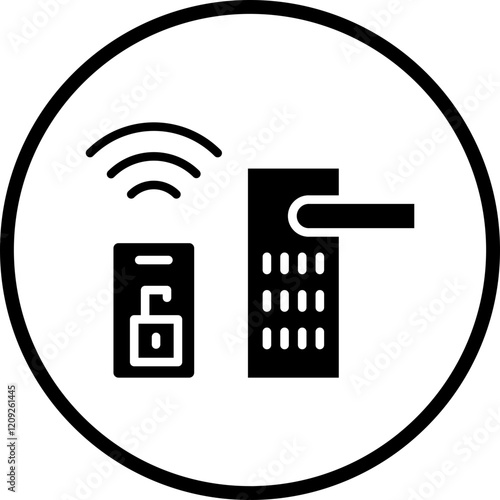 Smart Lock Icon Style