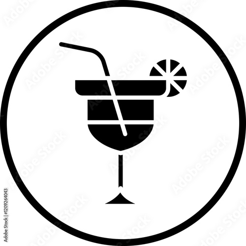 Cocktail Icon Style