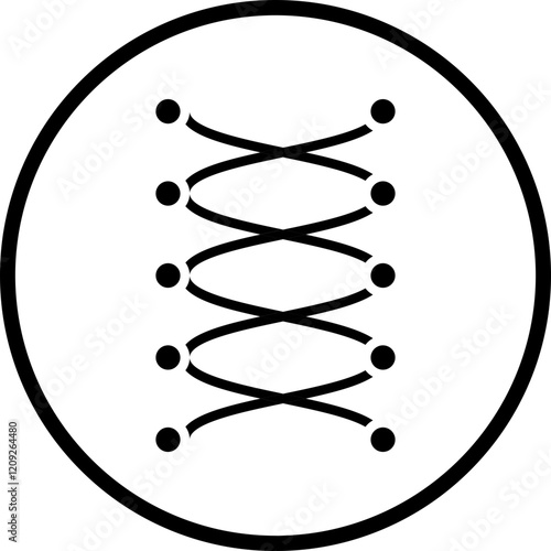 Shoes Laces Icon Style