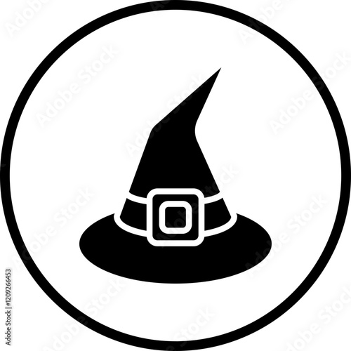 Witch Hat Icon Style