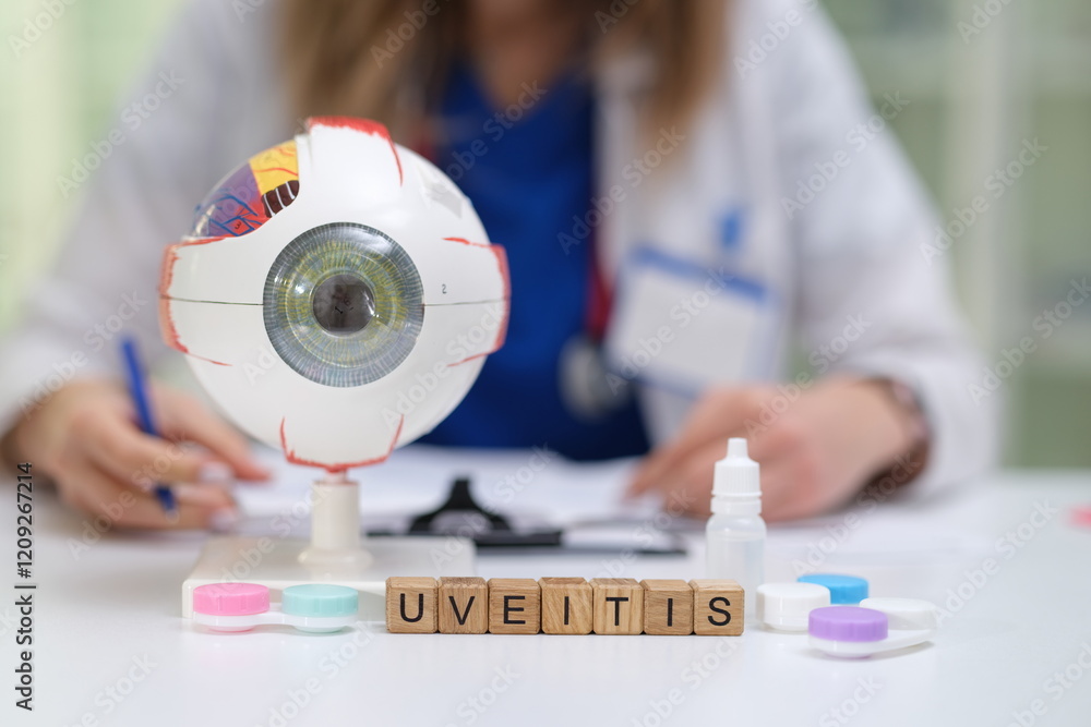 Delve deep into uveitis using various medical tools and insights from a comprehensive study on eye health and treatment