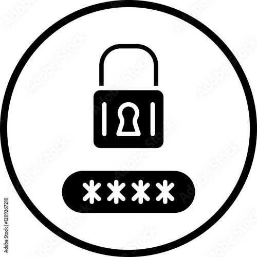Secure Pasword Icon Style
