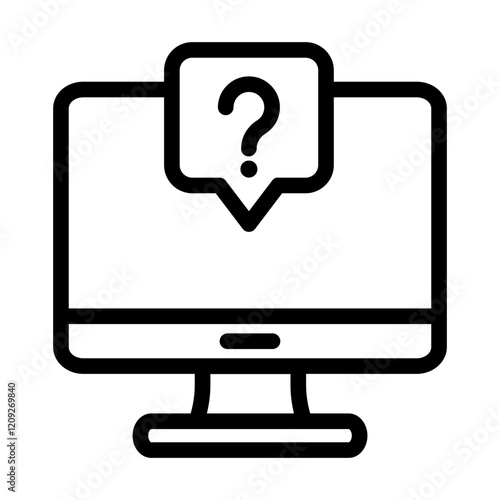 computer costumer service outline style