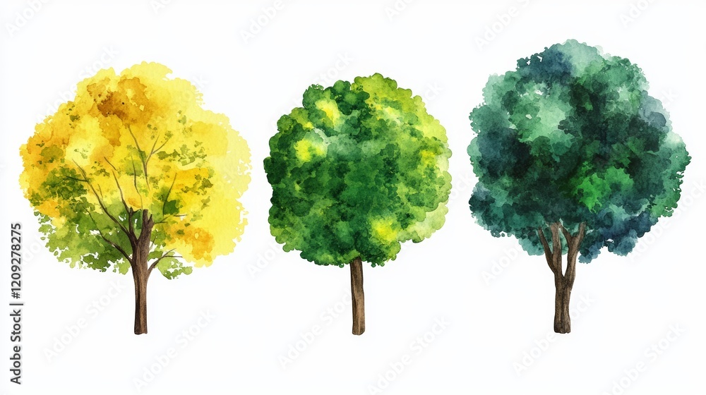 Yellow Hand Drawn Bush Top View Vector for Garden Park Abstract Design Yellow Hand Drawn Bush Top View Vector for Garden Park Abstract Design