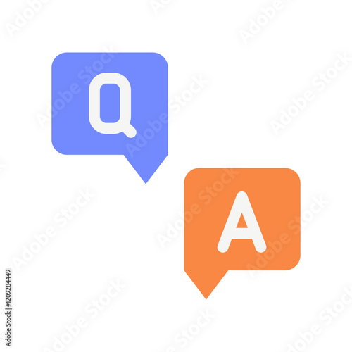 quest and answer flat style
