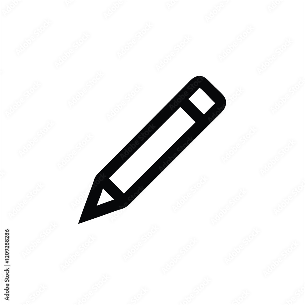 Pencil Icon: High-Quality Vector Graphics for Creative Projects Pencil Icon: High-Quality Vector Graphics for Creative Projects