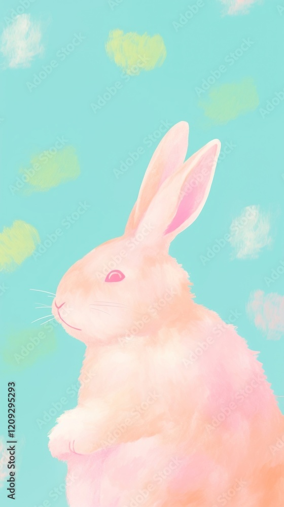 Fototapeta premium Rabbit rodent animal mammal