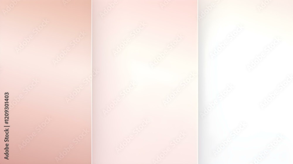 Gradient Background with strong Edges fading from Rose Gold to White. Modern Presentation Template Gradient Background with strong Edges fading from Rose Gold to White. Modern Presentation Template