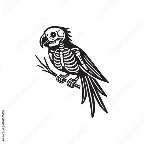 parrot on a branch