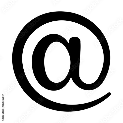At Symbol, at email symbol ...