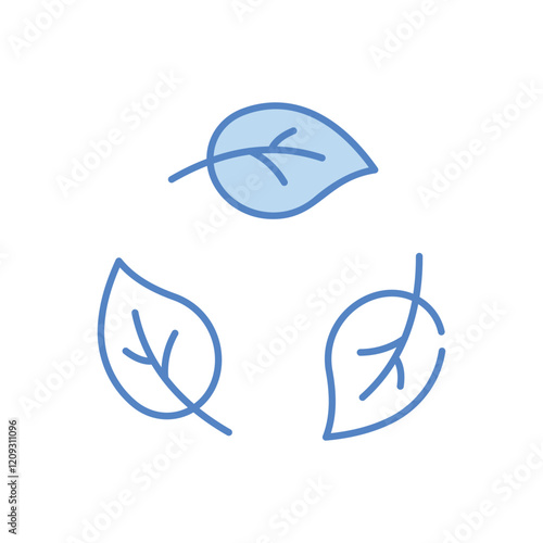 Ecology symbol vector icon