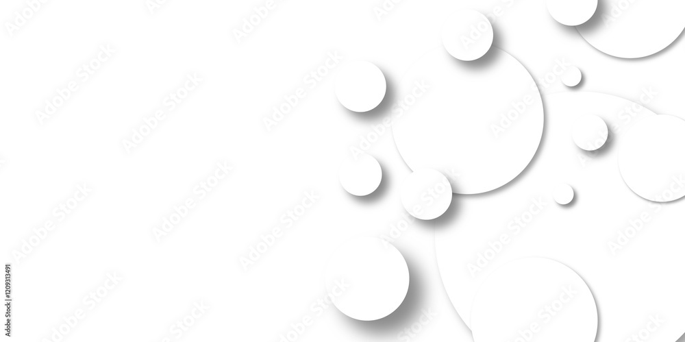 Abstract white circle shape geometric line background. white abstract modern background. Abstract white 3d circular pattern technology background. overlapping circle elements, poster wallpaper design. Abstract white circle shape geometric line background. white abstract modern background. Abstract white 3d circular pattern technology background. overlapping circle elements, poster wallpaper design.