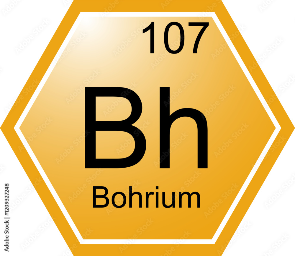 The symbol of the chemical element Bh is Borium.