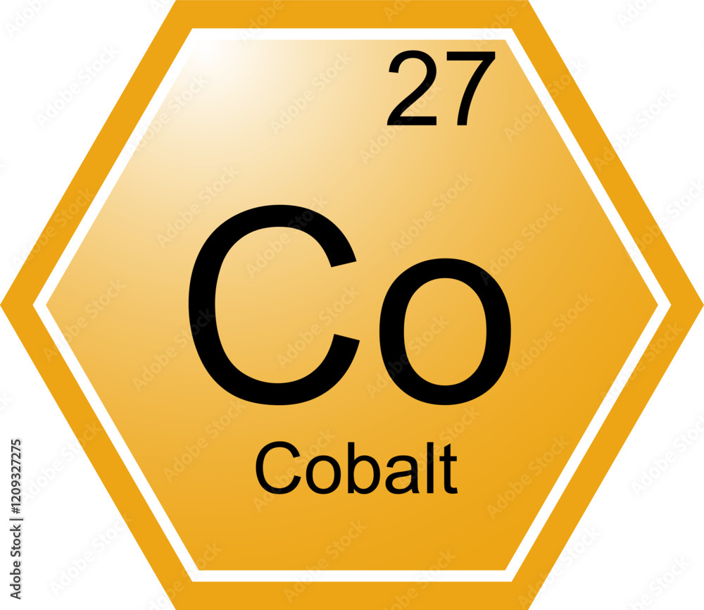 The symbol of the chemical element Co is Cobalt.