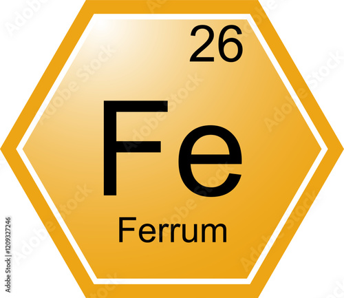 The symbol of the chemical element Fe is Iron.