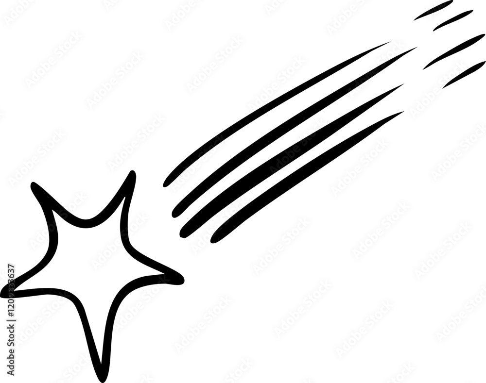 Sparkle Doodle Illustration Sparkle Doodle Illustration
