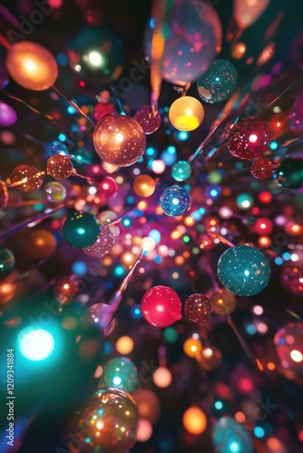 Close-up of balloons