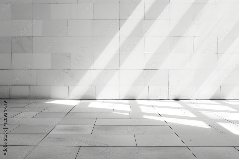 Fototapeta premium Stone tile wall architecture backgrounds